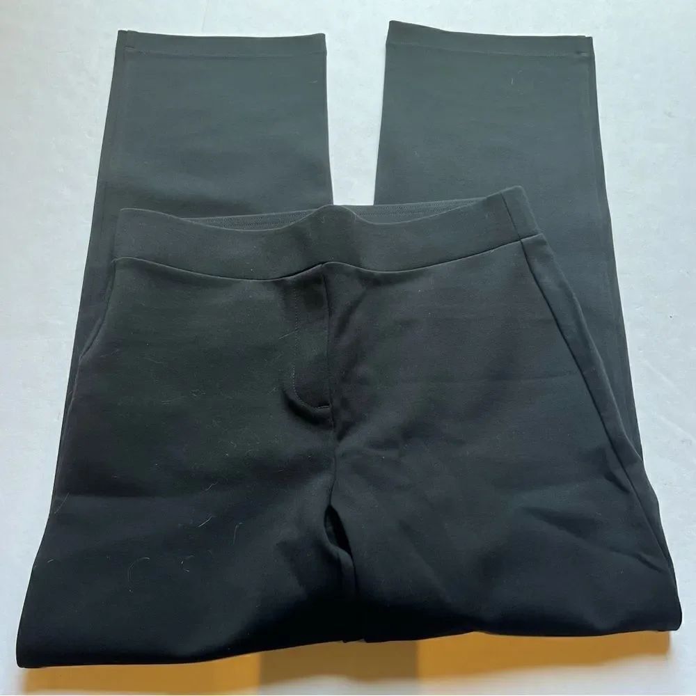 Loft Women's Dress Pants Stretchy Black Pull On Size Small
